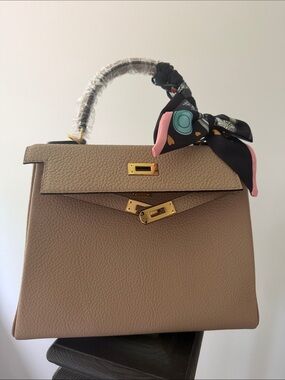 Real Leather Top-Handle Women’s Bag